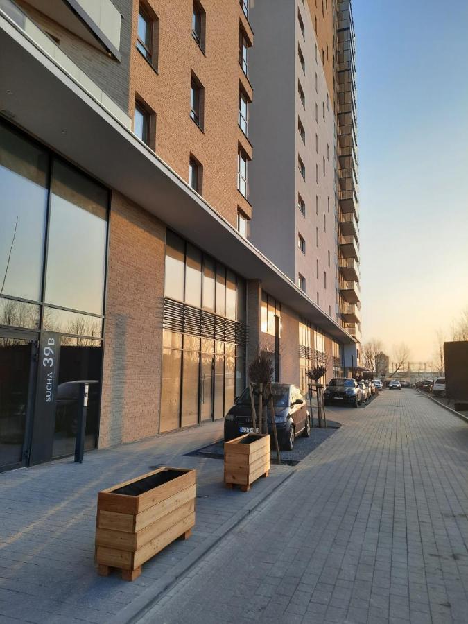 Апартаменти Apartament Nowa Letnica Гданськ Екстер'єр фото